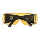 Очки защитные ТУНДРА, с поликарбонатными линзами, желтые - Фото 3