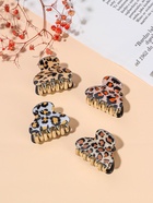 Крабик для волос «Шёлк», лео, 4×2.5 см, МИКС - Фото 3