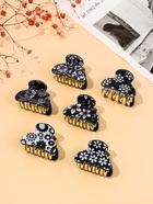 Крабик для волос «Шёлк», цветы, 4×2.5 см, МИКС - Фото 3