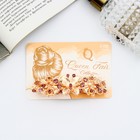 Заколка - автомат для волос «Джоззи», бабочка завитки, 8.5 см - Фото 3