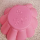 Набор форм для выпечки Доляна «Ромашки», силикон, 7×3 см, нижний d=4,5 см, 6 шт, цвет МИКС - Фото 3