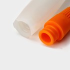Кисть с резервуаром для масла Доляна «Фобос», 19 см, цвет оранжевый - Фото 4
