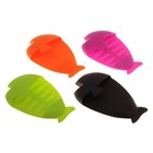 Прихватка для горячего, силикон, 18х10х3 см "Рыбка", цвета МИКС - Фото 4