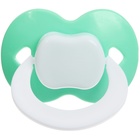 Соска - пустышка силиконовая ортодонтическая Крошка Я, от 0 мес., с держателем, цвет МИКС - Фото 3