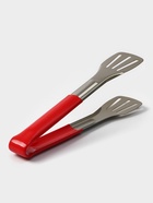 Щипцы кухонные Доляна «Яркость», 24×4.5 см, нержавеющая сталь, 201 марка стали, красные - Фото 1