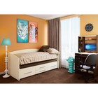 Кровать двухъярусная «Адель 5», 80 × 190 см, цвет вудлайн кремовый - фото 109387295