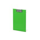 Планшет с зажимом А5, 2 мм, ErichKrause Neon, ламинированный картон, без подвеса, зеленый¶ - Фото 1