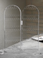 Подставка-книжка под серьги, прозрачная, 8 рядов 22*2*28 см - фото 809128401