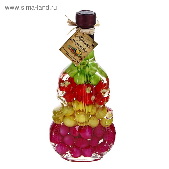 Бутылка декоративная для кухни «Скрипка» h=22,5 см - Фото 1
