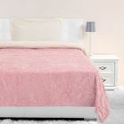 Покрывало мех "Этель" 1.5 сп Ажур пинк 150*200 см 100% акрил, мех, Китай - Фото 1