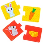 Пазлы мягкие для малышей Крошка Я «Кто что ест?», 5 пазлов, от 1 года - Фото 5