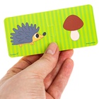 Пазлы мягкие для малышей Крошка Я «Кто что ест?», 5 пазлов, от 1 года - Фото 8