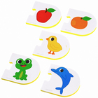 Пазлы мягкие для малышей Крошка Я «Учим цвета», 5 пазлов - Фото 10