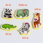 Пазлы мягкие для малышей Крошка Я «Африка», 5 пазлов, от 1 года - Фото 2