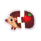 Пазлы мягкие для малышей Крошка Я «Лесные зверята», 5 пазлов, от 1 года - Фото 2