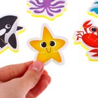 Пазлы мягкие для малышей Крошка Я «Морские животные», 5 пазлов, от 1 года - Фото 5