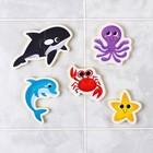 Пазлы мягкие для малышей Крошка Я «Морские животные», 5 пазлов, от 1 года - Фото 6