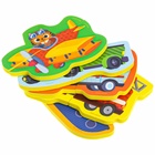 Пазлы мягкие для малышей Крошка Я «Транспорт», 5 пазлов, от 1 года - Фото 5