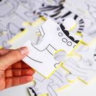 Пазлы мягкие для малышей Крошка Я «Африка» раскраска, размер 50×33 см, 28 деталей - Фото 2