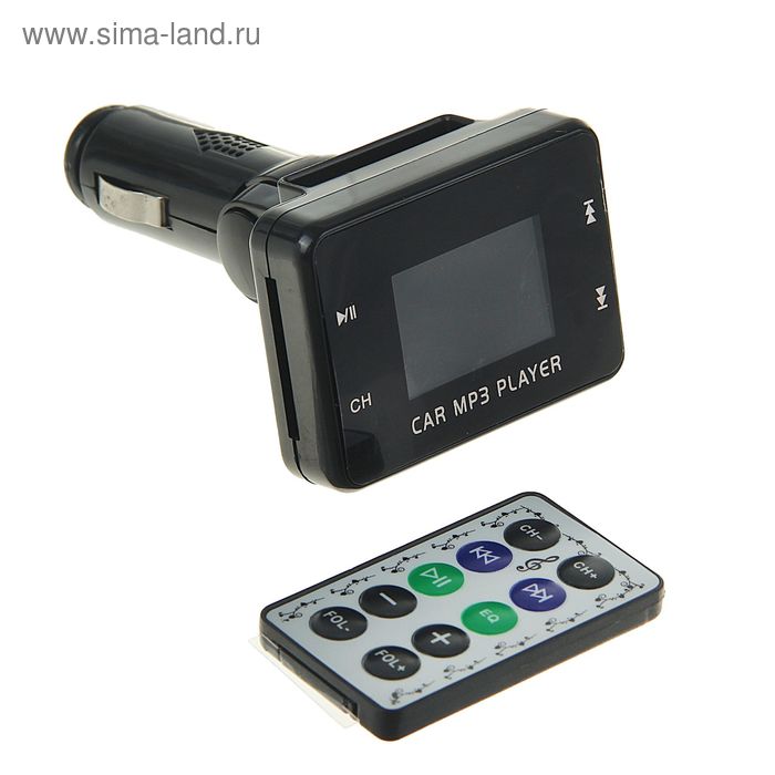 Fm mp3 Автомобильный модулятор  LUAZON SC-161 USB, SD, MP3, WMA, МИКС - Фото 1