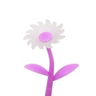 Ручка гелевая-прикол «Сиреневые Ромашки», меняет при ультрафиолете  (артикул 709258)  большой выбор товаров оптом и в розницу по низким ценам с доставкой