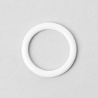 Набор для бретелей металлический: крючки, кольца, регуляторы, 10 мм, цвет белый - Фото 3