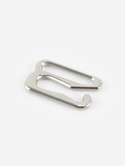 Крючок для бретелей, металлический, 10 мм, 20 шт., цвет серебряный - Фото 2