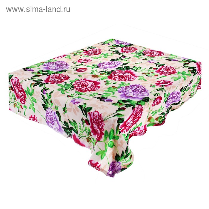 Плед "Этель комфорт" 1.5 сп Хэппи 150*200 см, 100% п/э, микрофибра, Китай - Фото 1