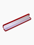 Футляр бархатный под браслет, цепочку, часы «Пенал», 23.5×3 см, красный - Фото 3