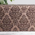 Короб стеллажный для хранения с крышкой «Вензель», 60×40×30 см, цвет коричнево-бежевый - Фото 4