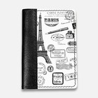 Обложка на паспорт, цвет чёрный - фото 11126146