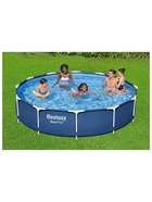 Бассейн каркасный Steel Pro, 366×76 см, круглый, 56706 Bestway - Фото 8