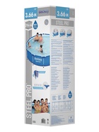 Бассейн каркасный Steel Pro, 366×76 см, круглый, 56706 Bestway - Фото 12