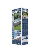 Бассейн каркасный Bestway Power Steel 56722, 412×201×122 см, фильтр-насос, лестница, диспенсер, прямоугольный 5309858 - фото 4517492