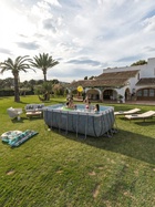 Бассейн каркасный Power Steel, 412×201×122 см, фильтр-насос, лестница, прямоугольный, 56722 Bestway - Фото 9