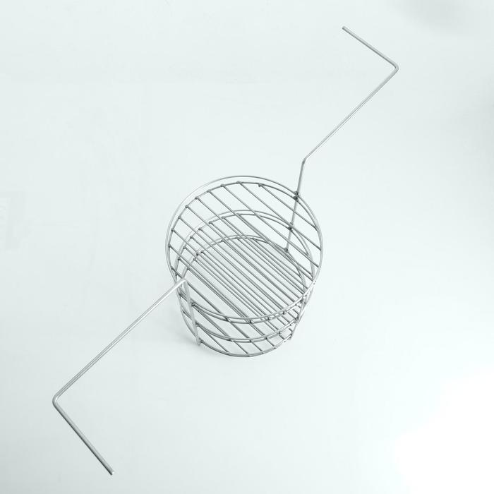 Решетка для тандыра 3-х ярусная, диаметр 23 см, с ручками (под камень Д21) - фото 1883636504