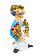 Садовая фигура из полистоуна «Шашлычник», 60×29×40 см - Фото 6