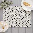 Салфетка на стол «Горох» 30х40 см - фото 68891445