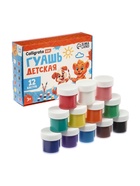 Гуашь 12 цветов × 10 мл Calligrata - Фото 7