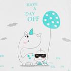 Пелёнка муслиновая Крошка Я «Крутыш» 110х120 см, двухслойная, 70% бамбук, 30% хлопок - фото 43838841