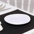 Набор одноразовых тарелок, d=17 см, цвет белый - Фото 3