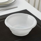 Набор одноразовых тарелок для супа, 600 мл, 12 шт, цвет белый - Фото 1