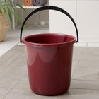 Ведро хозяйственное «Нео», 12 л, пластик, МИКС - Фото 1