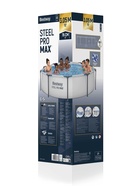 Бассейн каркасный Steel Pro Max, 305×76 см, круглый, 56406 Bestway - Фото 13