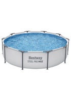 Бассейн каркасный Steel Pro Max, 305×76 см, круглый, 56406 Bestway - Фото 9