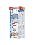 Бассейн каркасный Steel Pro Max, 305×76 см, с фильтр-насосом, круглый, 56408 Bestway - Фото 10