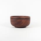 Тарелка деревянная Mаgistrо, 650 мл, глубокая, цвет шоколадный, кедр - фото 4319274