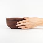 Тарелка деревянная Mаgistrо, 650 мл, глубокая, цвет шоколадный, кедр - Фото 3