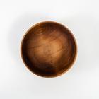 Тарелка деревянная Mаgistrо, 650 мл, глубокая, цвет шоколадный, кедр - фото 4319277