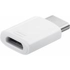 Переходник Samsung EE-GN930KWRGRU, microUSB - USB Type-C, белый - Фото 1